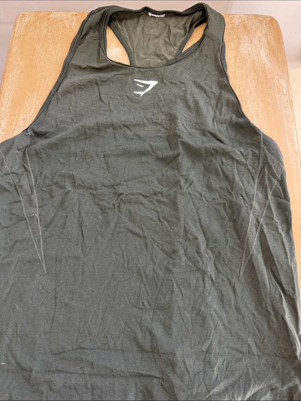 Gymshark Olive Green Men's Training Tank Top